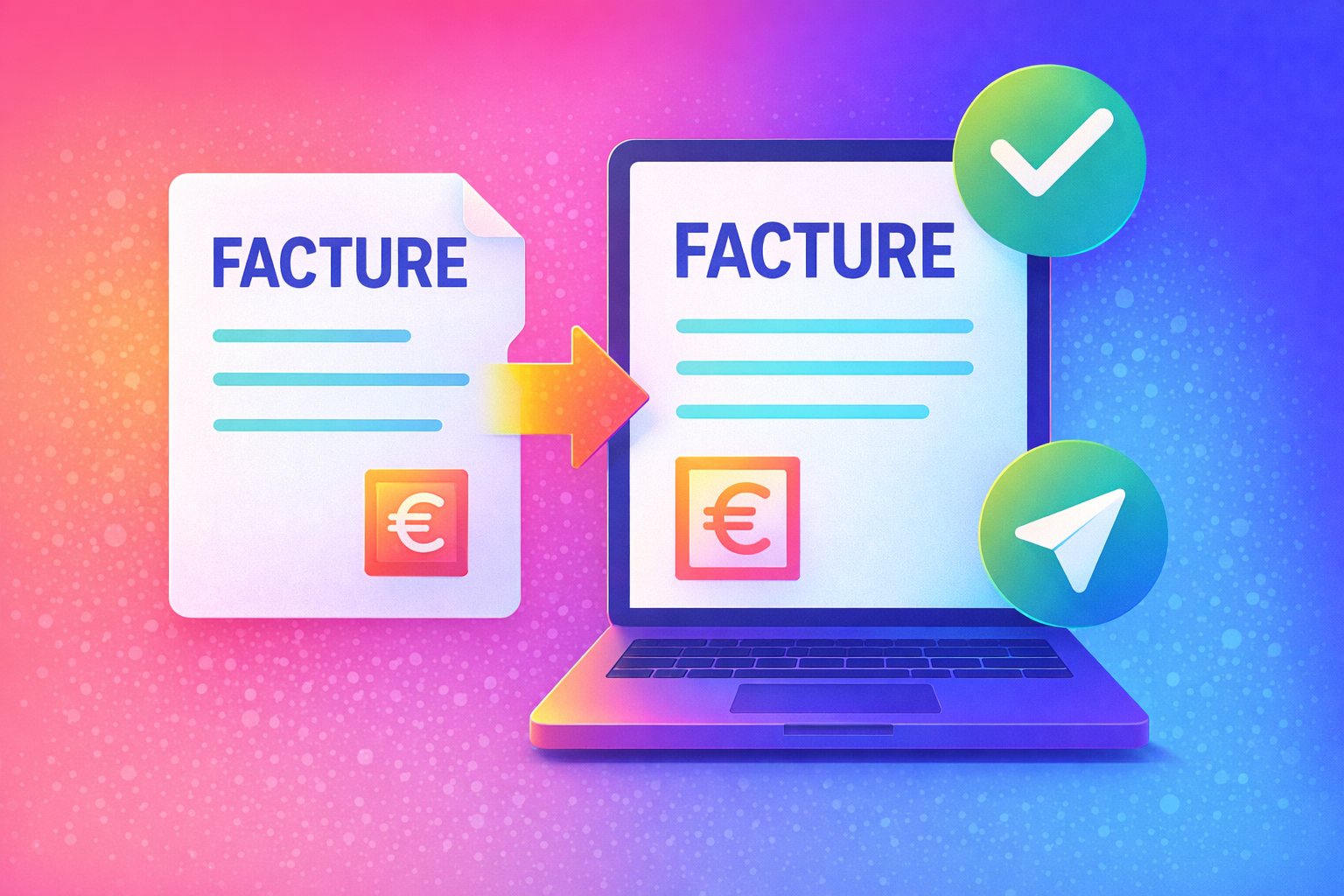 Facture papier et passage en facturation éléctronique